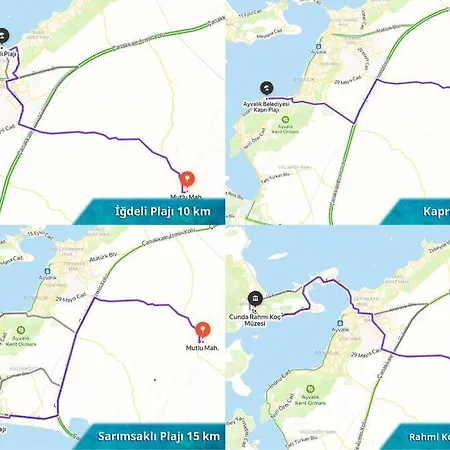 Mutlu Koey'de Sakinligin Adresi Ayvalik